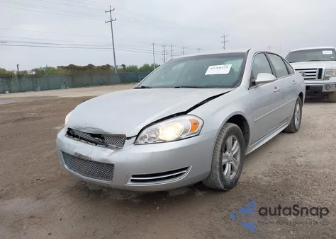2012 Chevrolet Impala Ls из США, поврежденный, VIN 2G1WF5E34C1319878